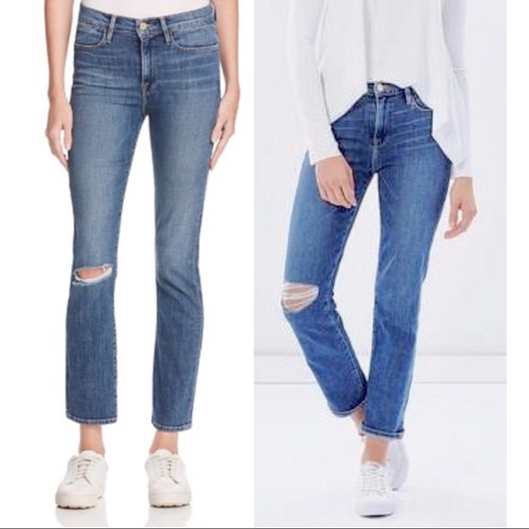 Frame Denim Denim - Frame Denim Le High Straight In Broadway Wash